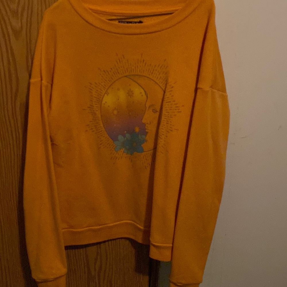 Yellow sun sweater